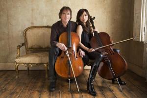 Julian and Jiaxin Lloyd Webber (photo by Simon Fowler)