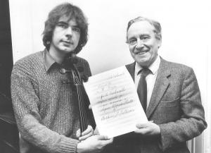 Julian Lloyd Webber with Sir Charles Mackerras