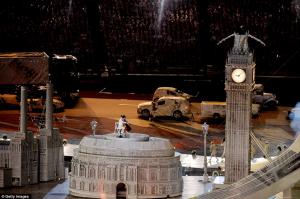 Julian performing at the Closing Ceremony of London Olympics 2012